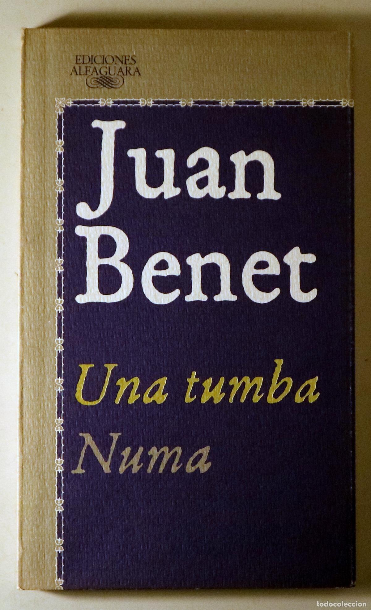 Gebrauchte B&uuml;cher: BENET, Juan - UNA TUMBA / NUBA (una leyenda) - Madrid 1987