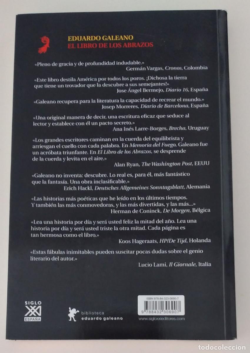Libros de segunda mano: El libro de los abrazos -Galeano, Eduardo - Foto 2
