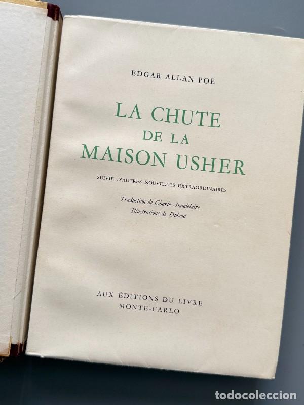 Libros de segunda mano: La chute de la Maison Usher suivie d'autres nouvelles extraordinaires - Edgar Allan Poe, 1948