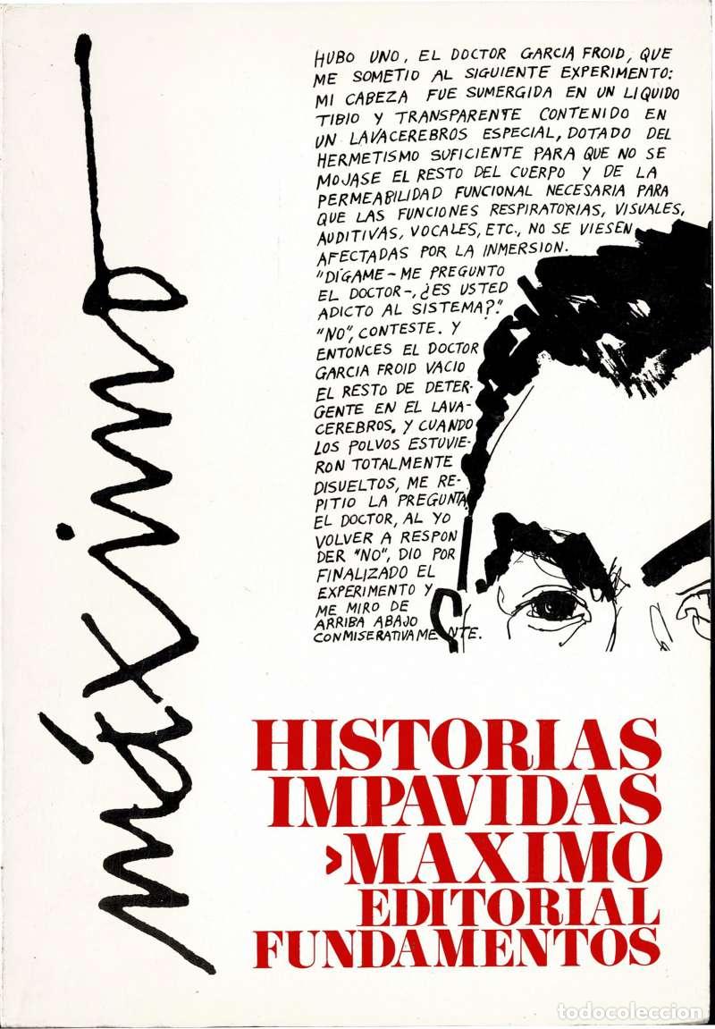 Libros de segunda mano: Historias imp&aacute;vidas - M&aacute;ximo - Foto 1