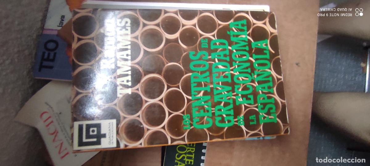 Libros de segunda mano: Los centros de gravedad de la econom&iacute;a espa&ntilde;ola.- Tamames, Ram&oacute;n