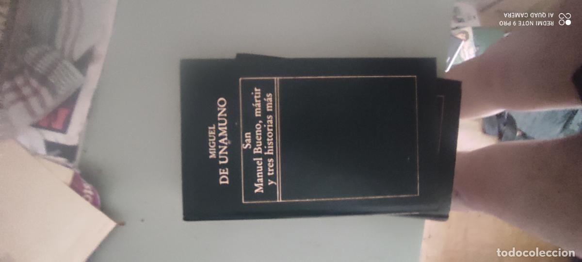 Libros de segunda mano: Unamuno. San Manuel Bueno y tres historias m&aacute;s. orbis