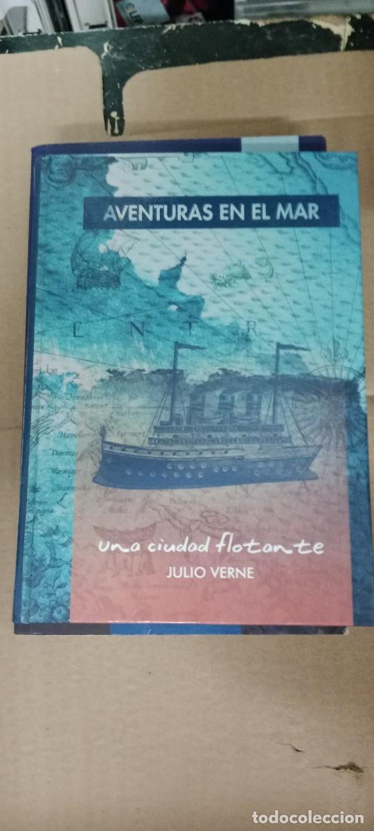 Libros de segunda mano: UNA CIUDAD FLOTANTE JULIO VERNE LIBRO GG-AUR