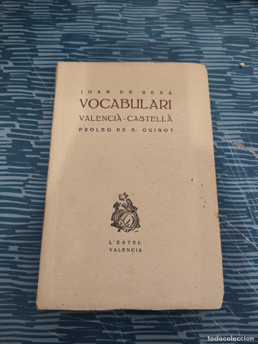 Gebrauchte B&uuml;cher: VOCABULARI,VALENCIA-CASTELLA, JOAN DE RESA, VALENCIA,86 P&Aacute;GINAS.