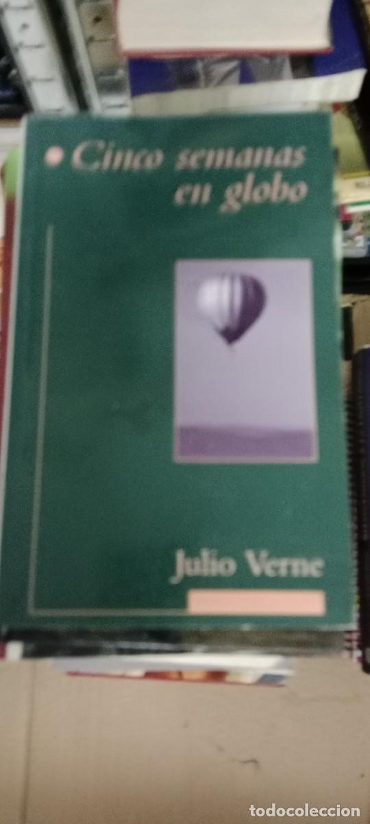 Libros de segunda mano: CINCO SEMANAS EN GLOBO JULIO VERNE LIBRO GG-OT