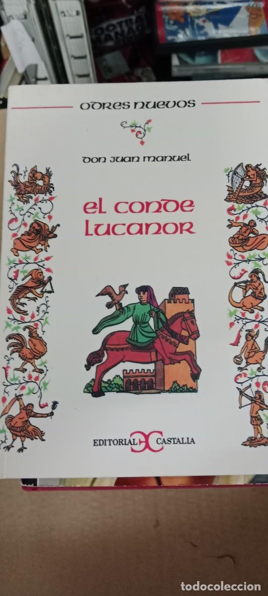 Libros de segunda mano: DON JUAN MANUEL EL CONDE LUCANOR LIBRO GG-OT