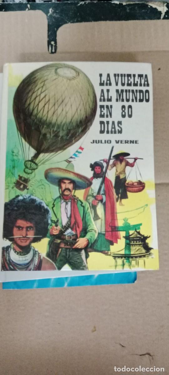 Libros de segunda mano: LA VUELTA AL MUNDO EN 80 DIAS JULIO VERNE LIBRO GG-OT