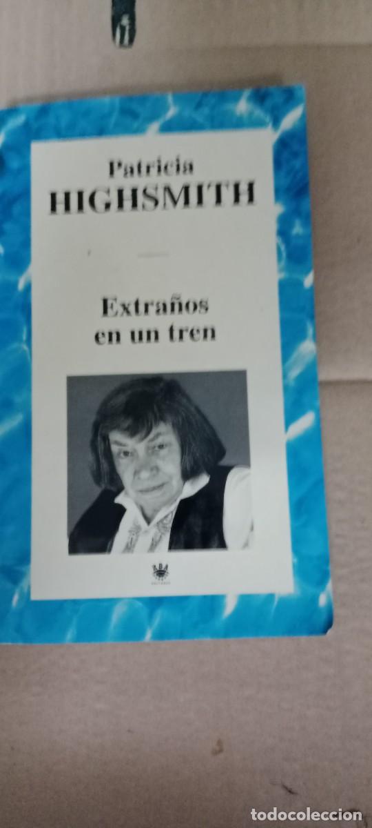 Libros de segunda mano: EXTRA&Ntilde;OS EN UN TREN PATRICIA HIGHSMITH LIBRO GG-OT