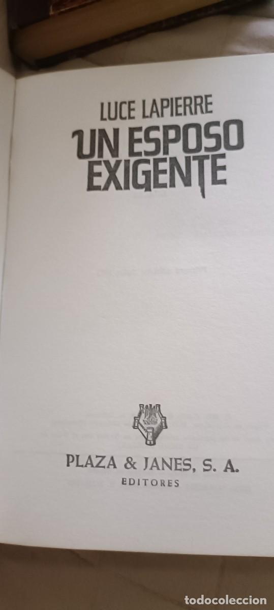 Libros de segunda mano: Un esposo exigente.Luce Lapierre