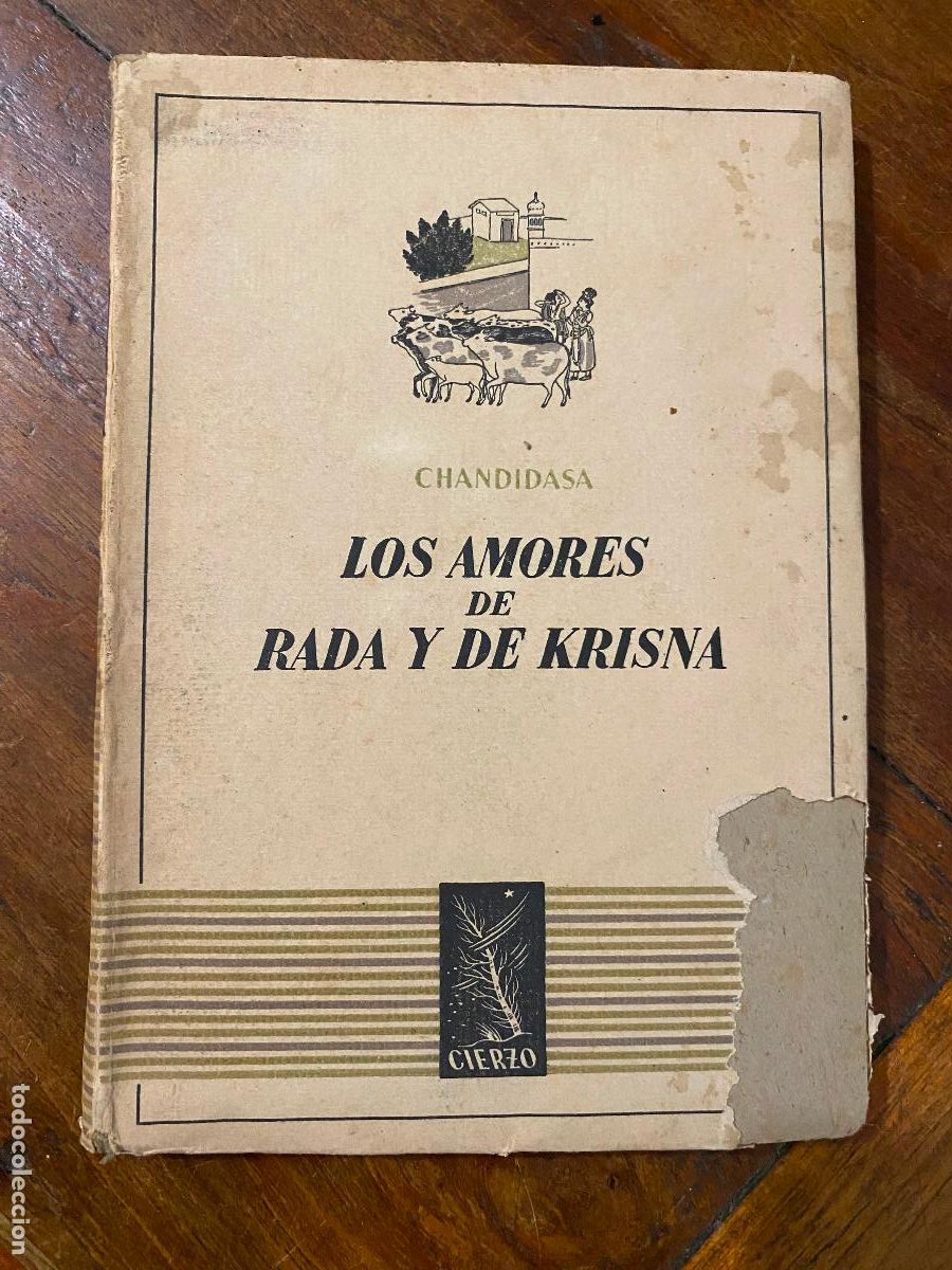 Libros de segunda mano: CHANDIDASA : LOS AMORES DE RADA Y DE KRISNA (ANFORA, 1942) PRIMERA EDICION
