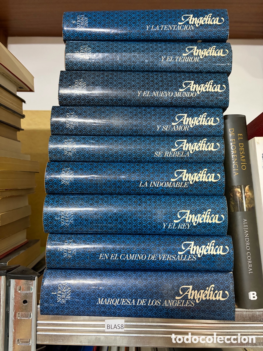 Libros de segunda mano: Blas8 lote libros Angelica: Angelica Y la tentaci&oacute;n Y El terror Y EL NUEVO MUNDO Y SU AMOR SE REBELA
