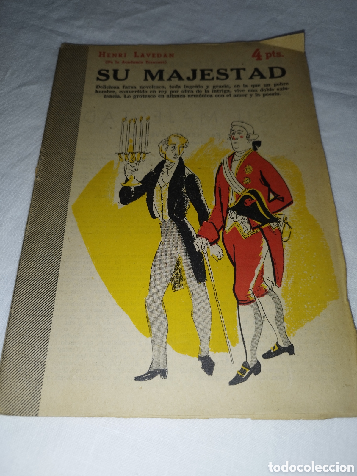 Libros de segunda mano: HENRI LAVEDAN: SU MAJESTAD. REVISTA LITERARIA NOVELAS Y CUENTOS, 1957.