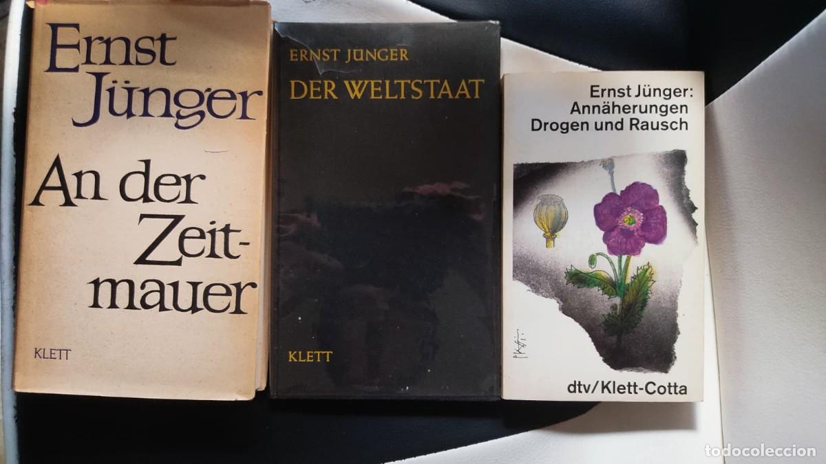 Libros de segunda mano: Lote 3 libros en alem&aacute;n de Ernst J&uuml;nger