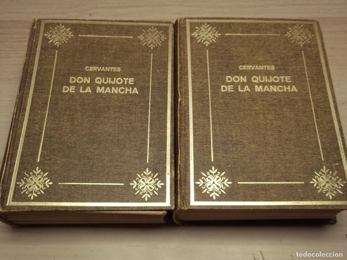 Libros de segunda mano: DON QUIJOTE DE LA MANCHA. DOS TOMOS de CERVANTES 1973