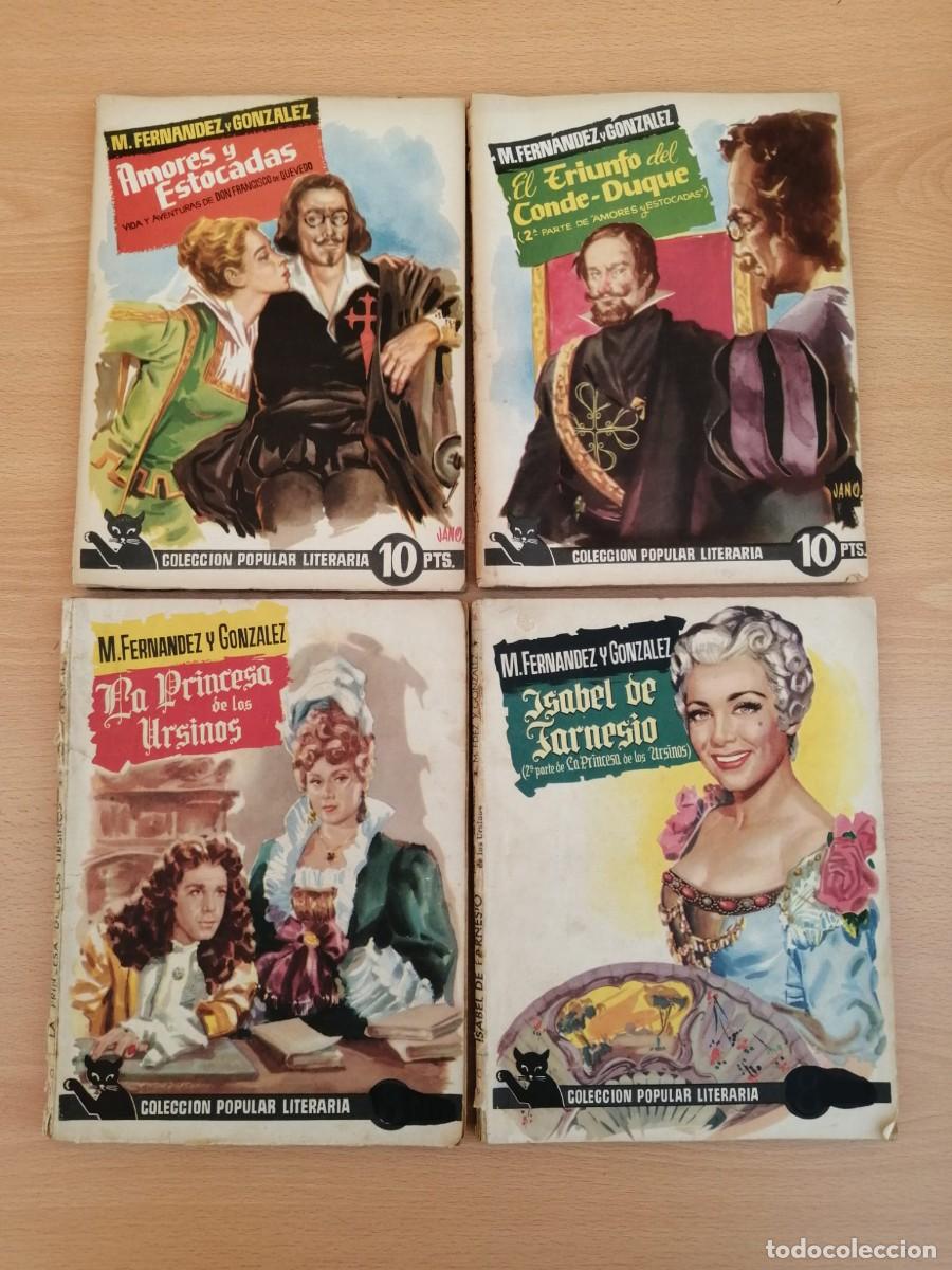 Libros de segunda mano: AMORES Y ESTOCADAS - LA PRINCESA DE LOS URSINOS (MANUEL FERNANDEZ GONZALEZ) (COLECCION POPULAR)