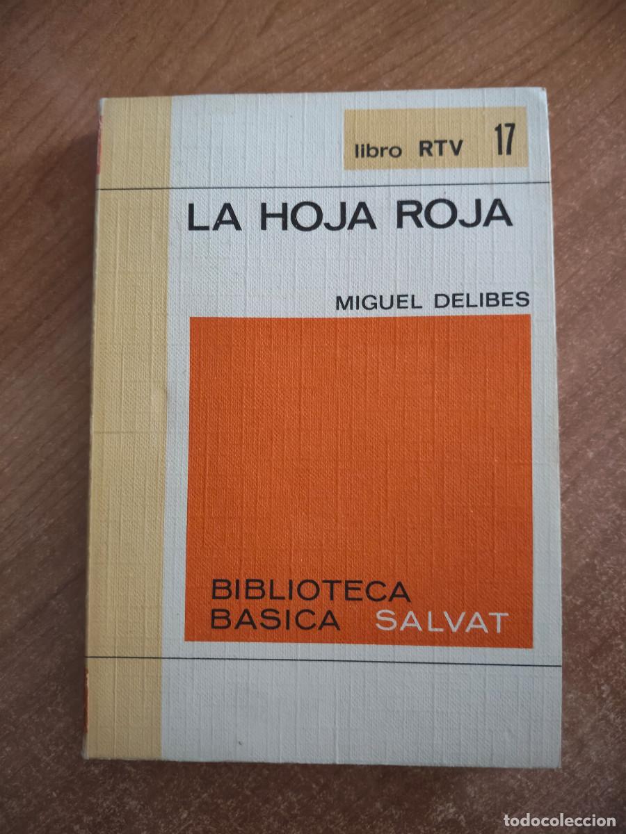 Livres d'occasion: La hoja roja - Miguel Delibes - Biblioteca B&aacute;sica Salvat - Libro RTV n&ordm; 17