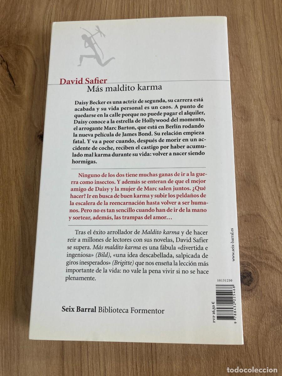Libros de segunda mano: M&aacute;s maldito karma David Safier - Foto 2