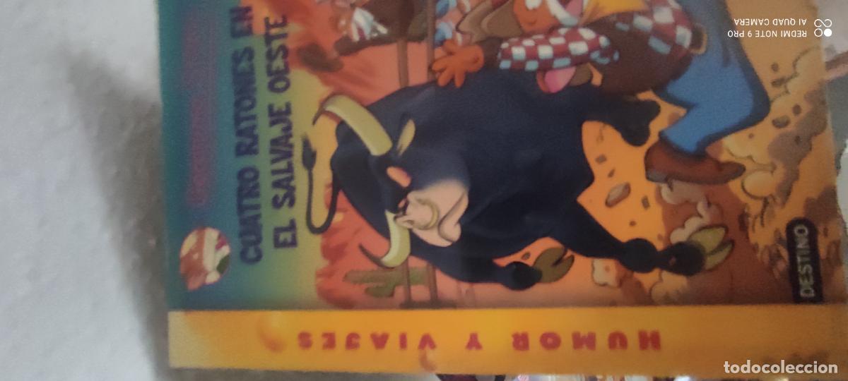 Libros de segunda mano: Cuatro ratones en el salvaje oeste.- Stilton, Geronimo