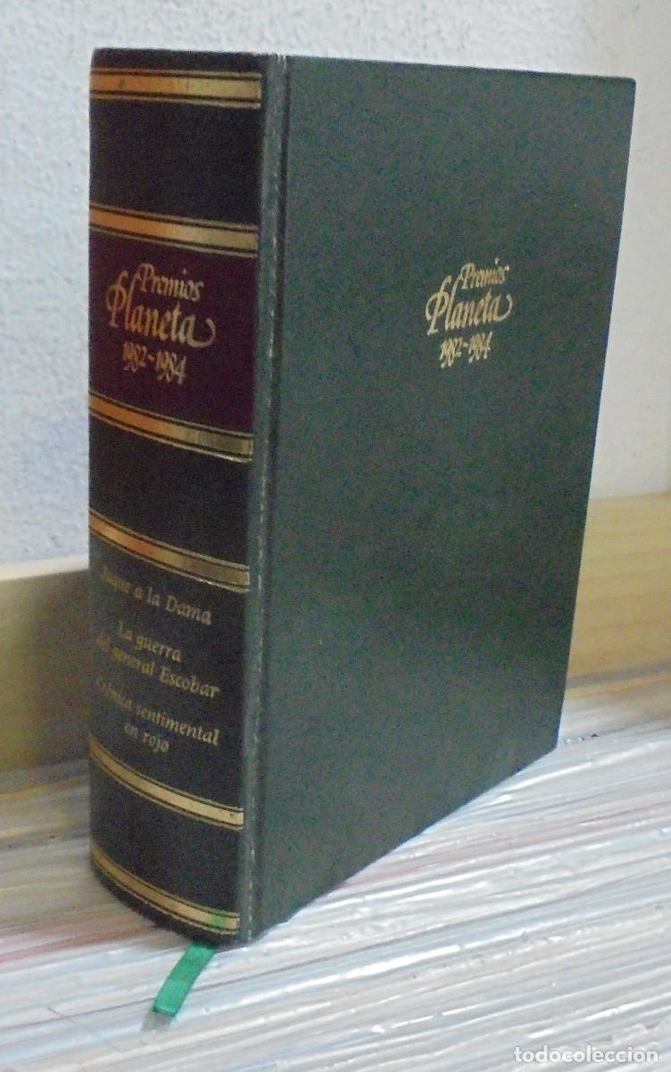 Libros de segunda mano: Jaque a la dama. La guerra del general Escobar. Cr&oacute;nica sentimental en ro. Premios Planeta 1982-1984
