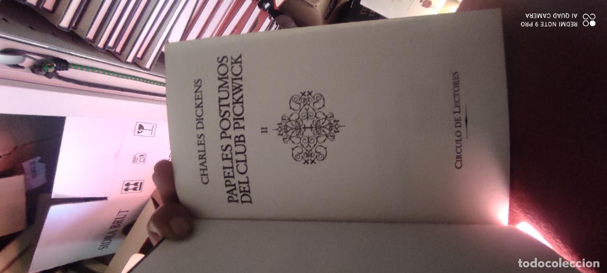Libros de segunda mano: Papeles postumos Club Picwick, II. Dickens