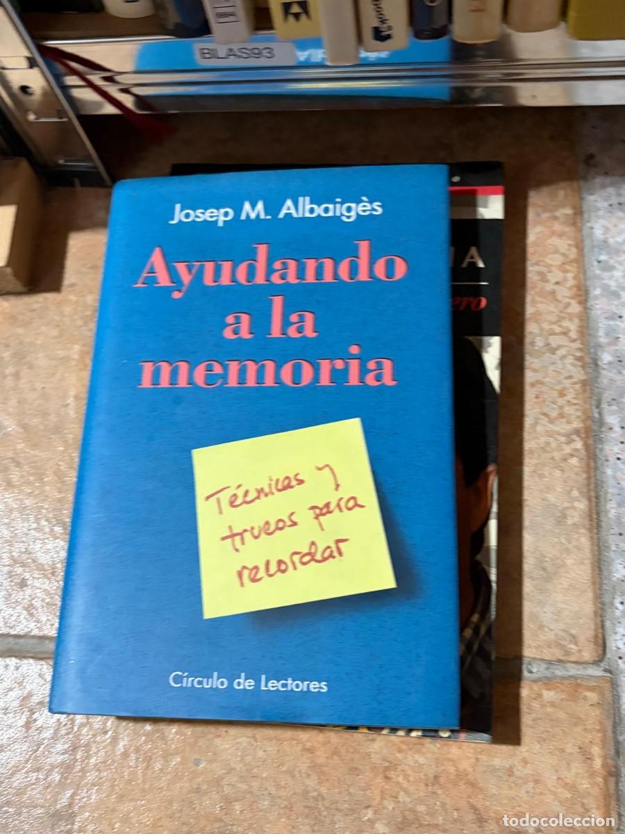 Libros de segunda mano: BLAS93 Ayudando a la memoria &mdash; Josep M. Albaig&egrave;s &mdash; C&iacute;rculo de Lectores