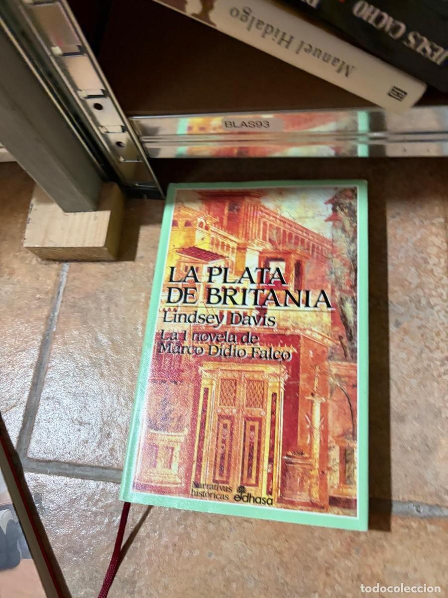 Libros de segunda mano: BLAS93 La plata de Britania &mdash; Lindsey Davis &mdash; Edhasa