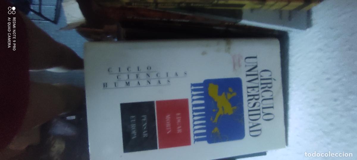 Libros de segunda mano: Pensar Europa. MOR&Iacute;N, Edgar. Ed. C&iacute;rculo de Lectores. Col. C&iacute;rculo Universidad. Barcelona, 1994