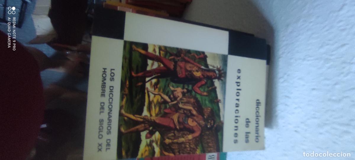 Libros de segunda mano: DICCIONARIO DE LAS EXPLORACIONES. DEL HOMBRE DEL SIGLO XX. 1&ordm; ED. 1970. PLAZA & JANES