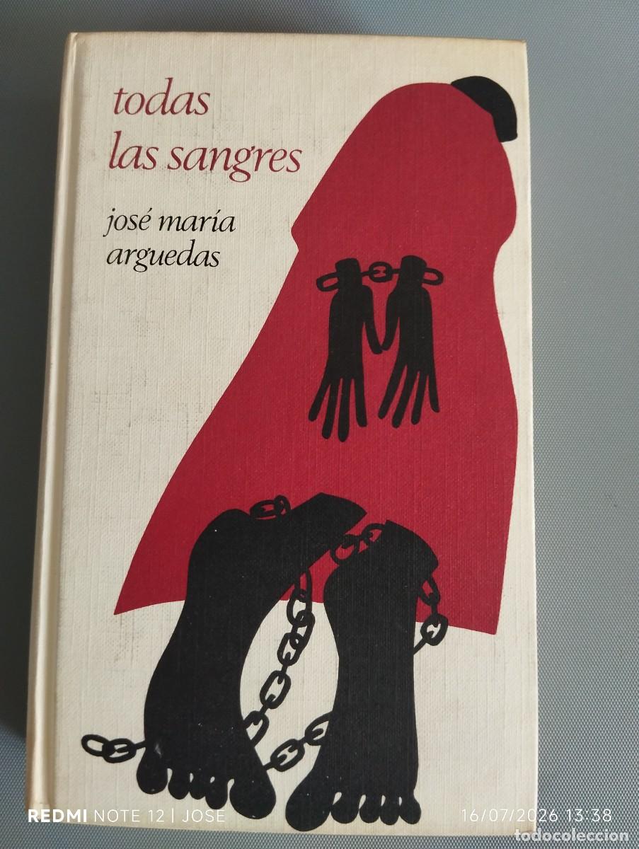 Libros de segunda mano: Novela - todas las sangres - 646