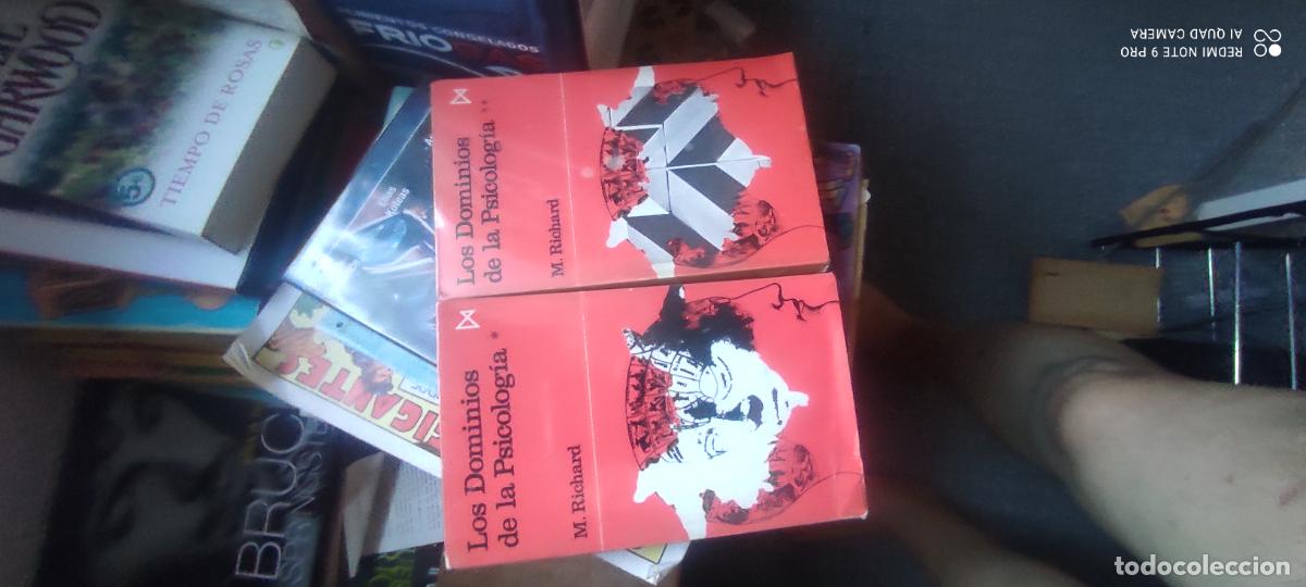 Libros de segunda mano: DOMINIOS DE LA PSICOLOGIA - M.RICHARD -2 TOMOS l