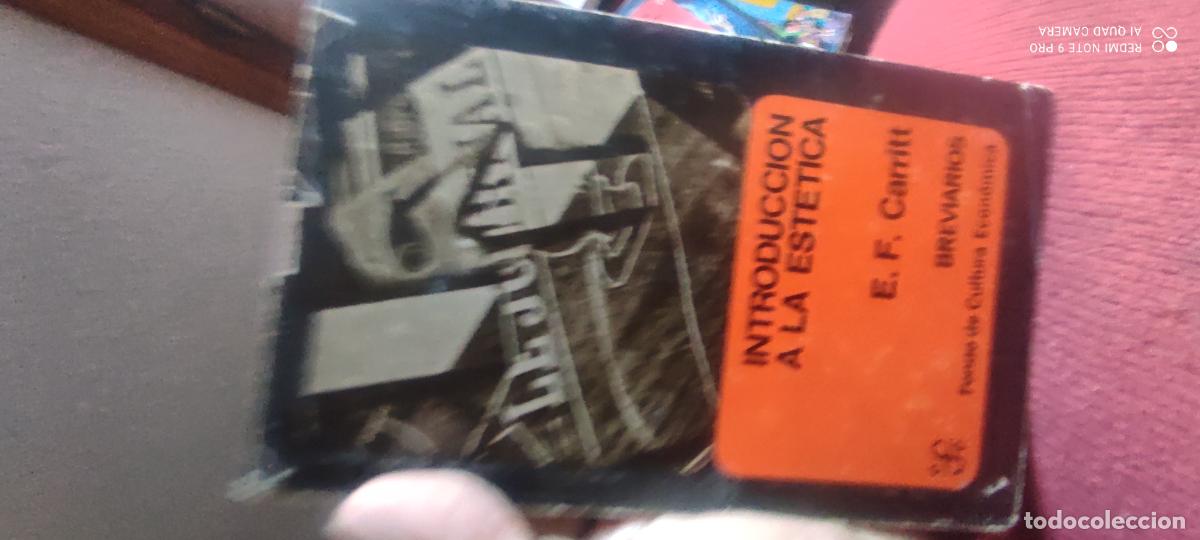 Libros de segunda mano: INTRODUCCI&Oacute;N A LA EST&Eacute;TICA,E.F. CARRITT,1951,194 P&Aacute;G.