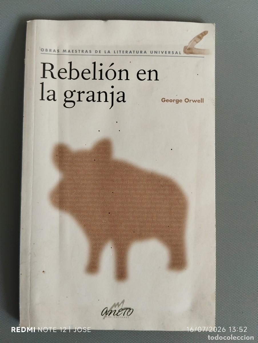 Libros de segunda mano: Novela - rebeli&oacute;n en la granja - 646