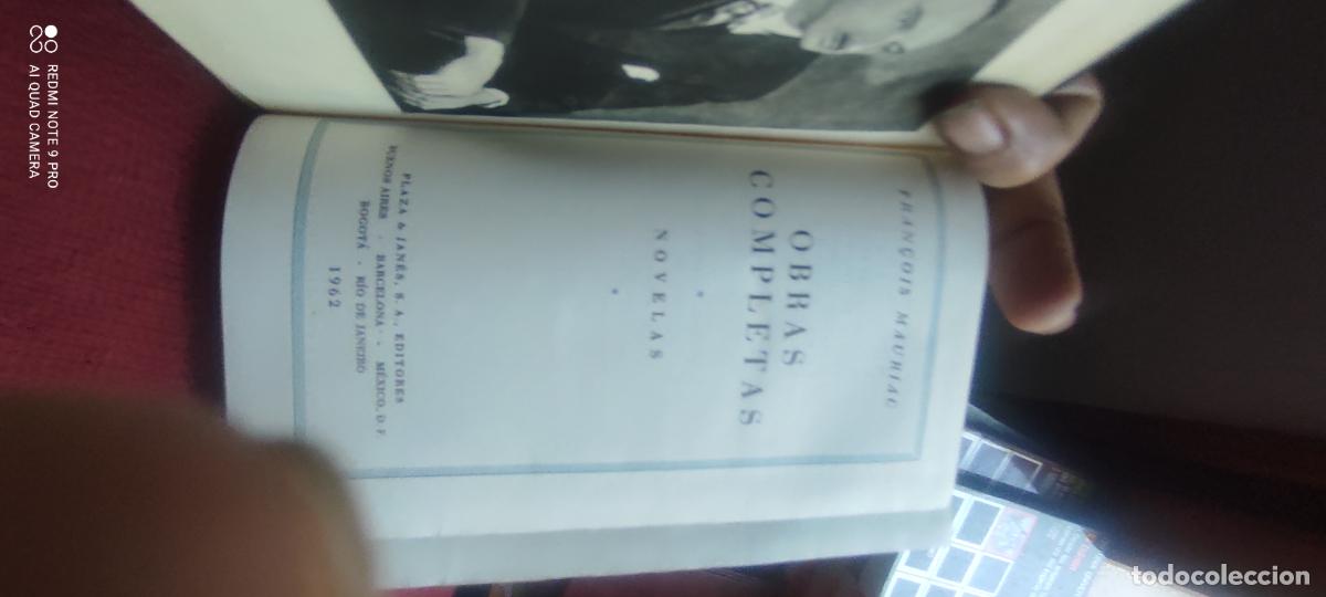 Libros de segunda mano: Obras completas. Mauriac 1 l