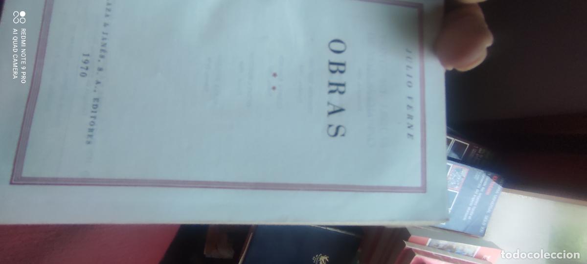 Libros de segunda mano: Julio Verne. obras, 2.