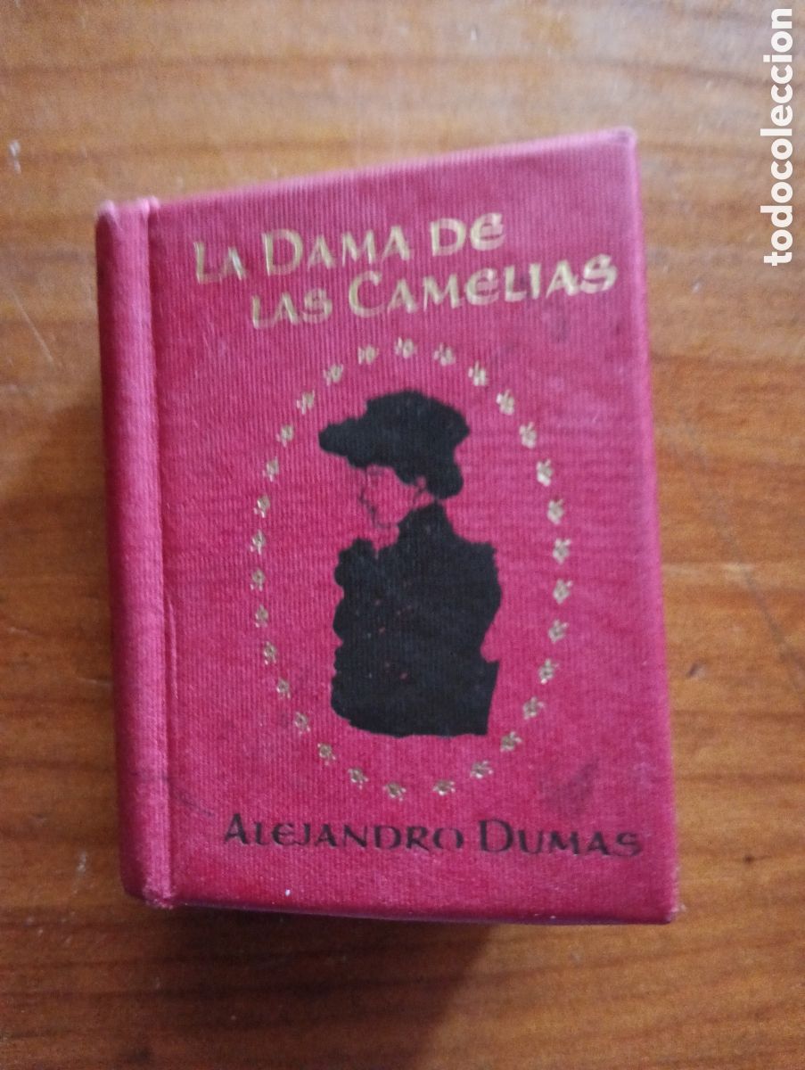 Libros de segunda mano: La dama de las camelias, mini libro, Planeta