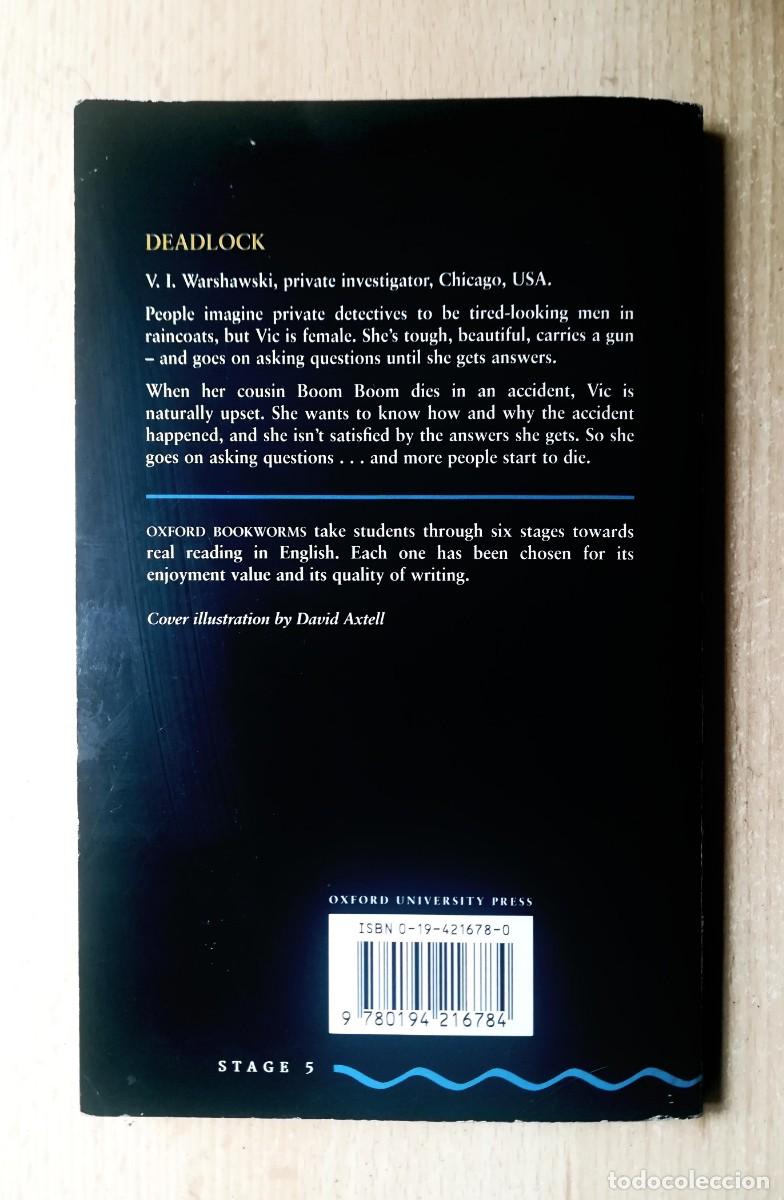 Libros de segunda mano: Deadlock (Dara Paretsky) Oxford University Press. En ingl&eacute;s. - Foto 4