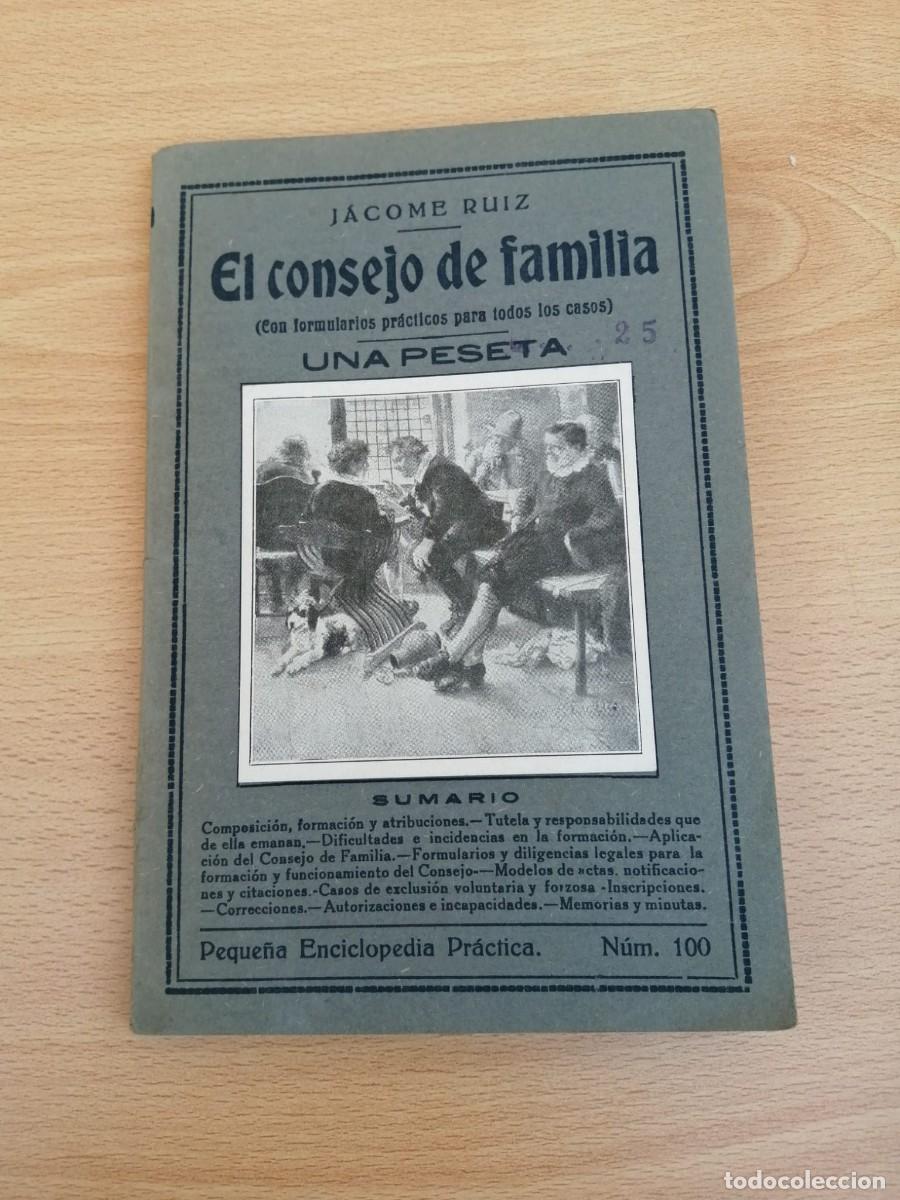 Libros de segunda mano: EL CONSEJO DE FAMILIA (JACOME RUIZ)