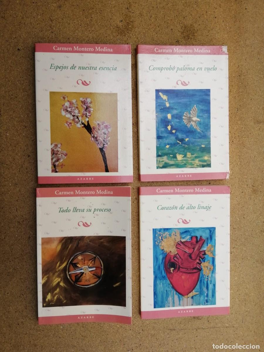 Libros de segunda mano: CUATRO NOVELAS CARMEN MONTERO MEDINA (TODO LLEVA UN PROCESO - CORAZON DE ALTO LINAJE -...)