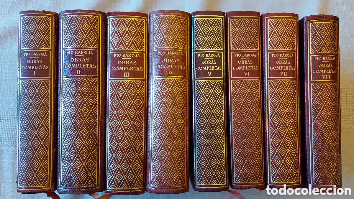 Livres d'occasion: P&iacute;o Baroja.Obras completas.(8 tomos) Biblioteca Nueva.