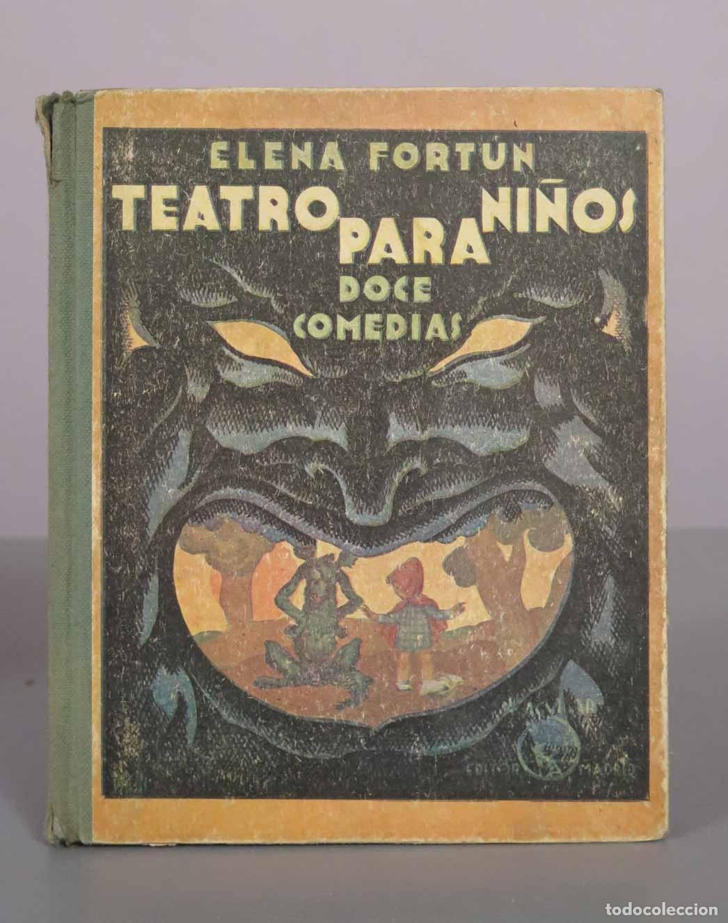 Second hand books: Teatro para ni&ntilde;os: Doce comedias - Elena Fort&uacute;n - M. Aguilar Editor