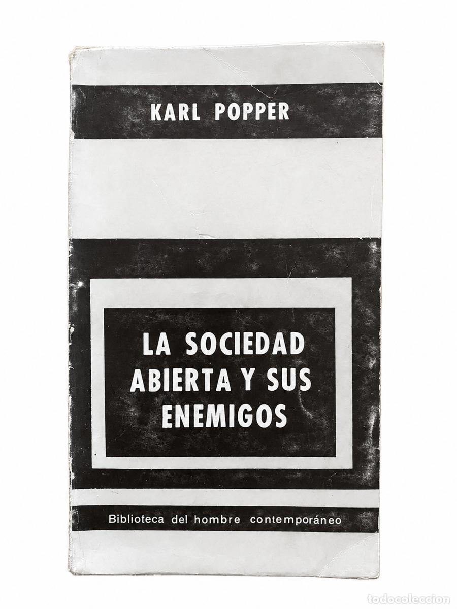 Libros de segunda mano: KARL R. POPPER &ndash; LA SOCIEDAD ABIERTA Y SUS ENEMIGOS &ndash; EDITORIAL PAID&Oacute;S LM