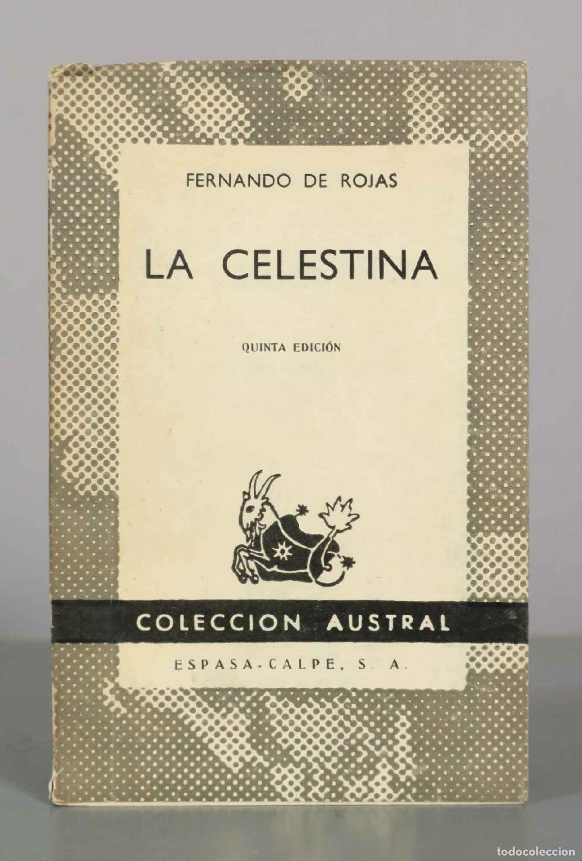 Libros de segunda mano: La Celestina - Fernando de Rojas - Quinta edici&oacute;n - Espasa-Calpe