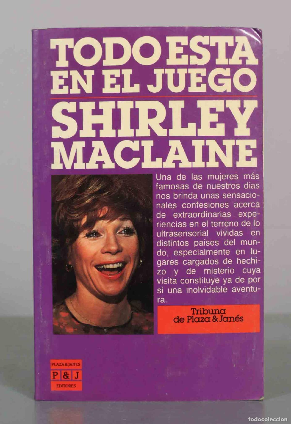 Libros de segunda mano: Todo est&aacute; en el juego - Shirley MacLaine - Plaza and Jan&eacute;s
