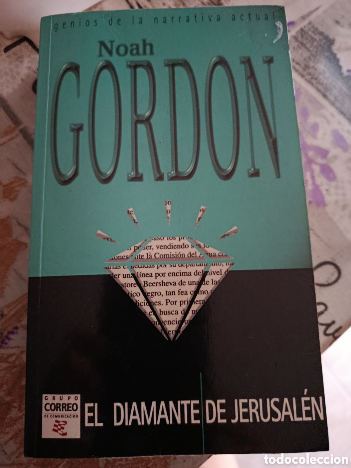 Libros de segunda mano: Libro:El diamante de Jerusal&eacute;n