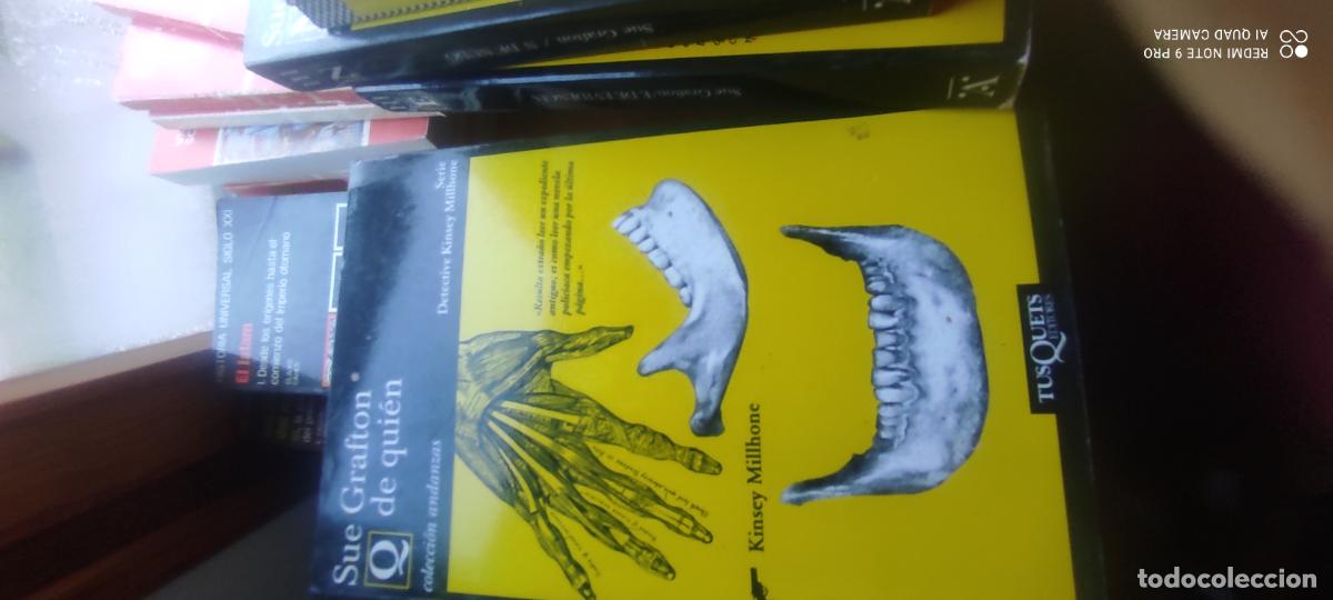 Libros de segunda mano: Q DE QUIEN. SUE GRAFTON.