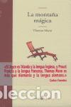 Libros de segunda mano: La monta&ntilde;a m&aacute;gica. - Mann, Thomas.