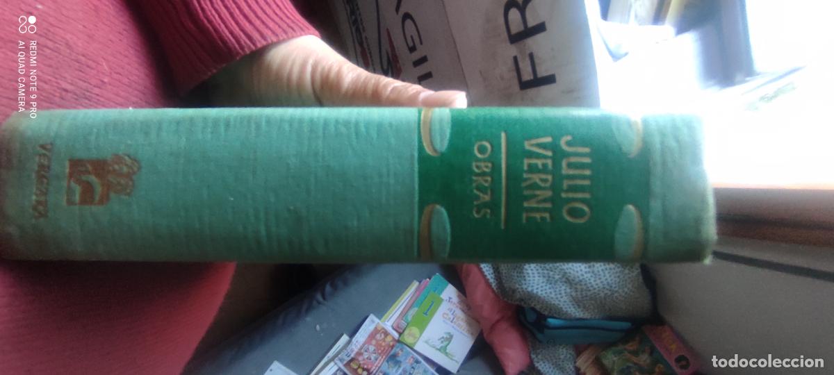 Libros de segunda mano: OBRAS DE JULIO VERNE. VERGARA 1961. TAPA DURA
