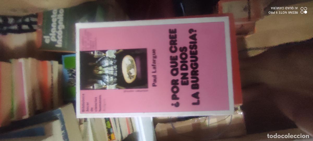 Libros de segunda mano: &iquest;POR QU&Eacute; CREE EN DIOS LA BURGUES&Iacute;A? Lafargue, Paul [ed. J&uacute;car, 1980]