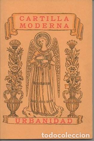 Libros de segunda mano: Cartilla Moderna. Urbanidad. F. T. D.