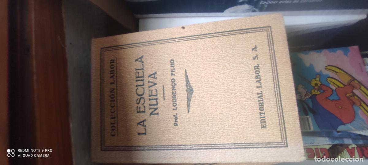 Libros de segunda mano: LA ESCUELA NUEVA - Louren&ccedil;o Filho COLECCION LABOR 1933